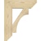 Ekena Millwork Westlake Slat Rough Sawn Bracket, Douglas Fir, 4"W x 16"D x 20"H BKT04X16X20WTL06RDF - alternate 3